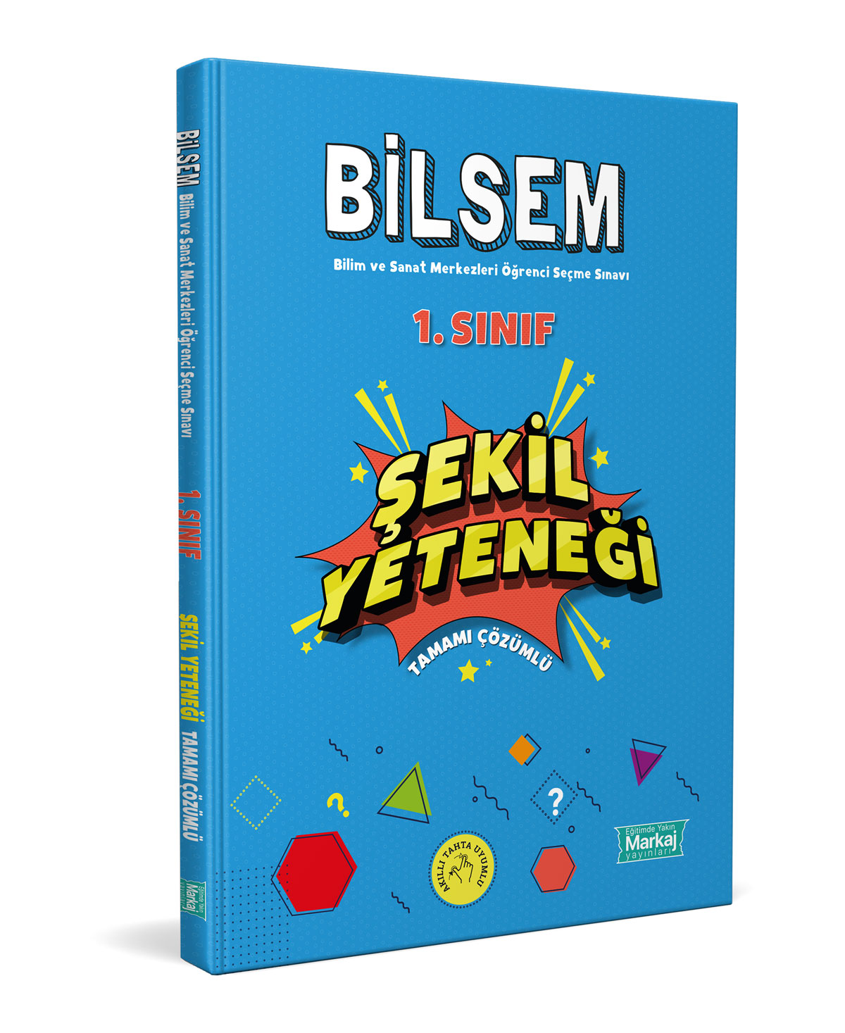 1. Sınıf Bilsem Hazırlık Şekil Yeteneği Tamamı Çözümlü - Markaj Yayınları 1. Sınıf Bilsem Hazırlık Şekil Yeteneği Tamamı Çözümlü - Markaj Yayınları