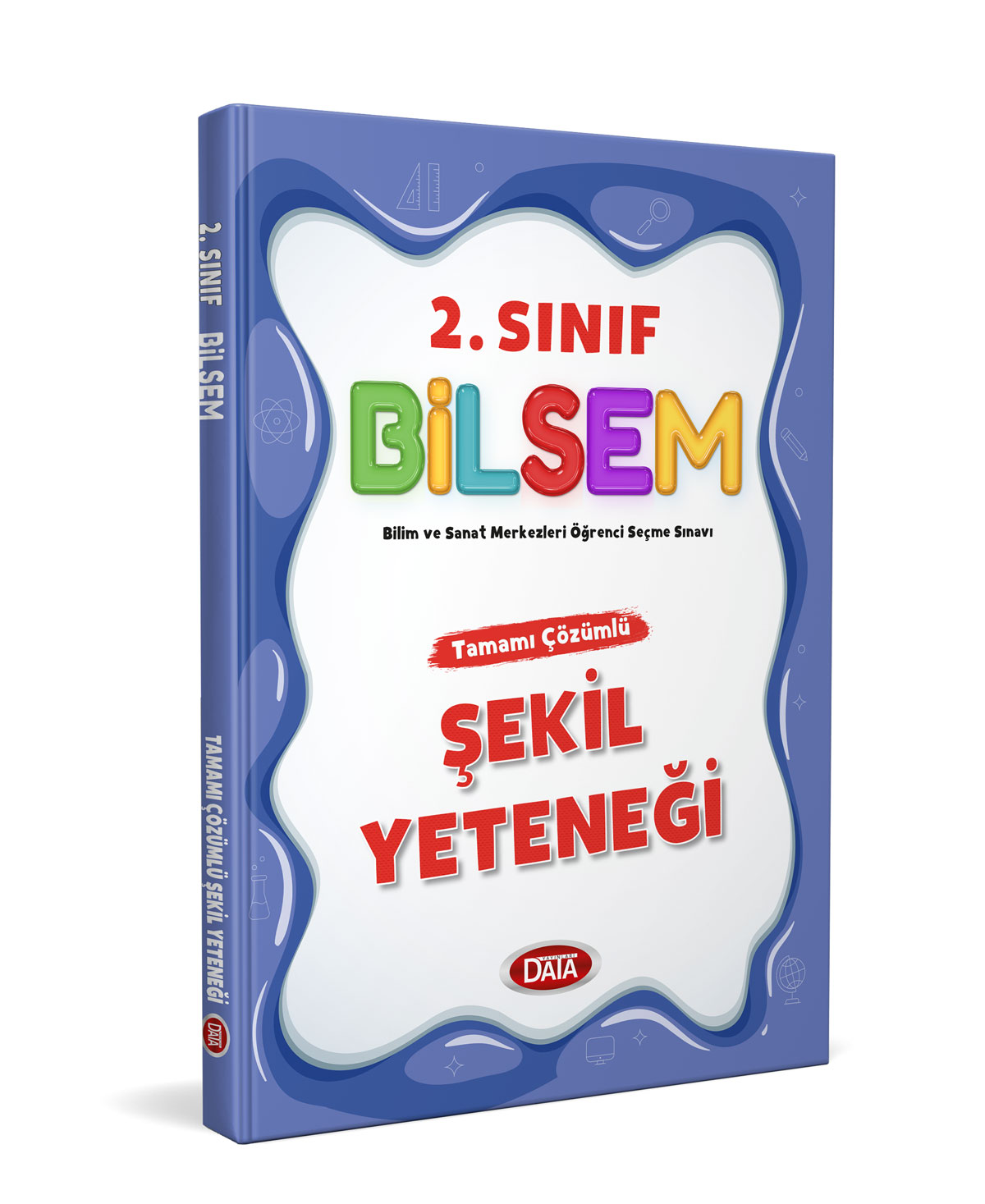 2. Sınıf Bilsem Tamamı Çözümlü Şekil Yeteneği - Data Yayınları