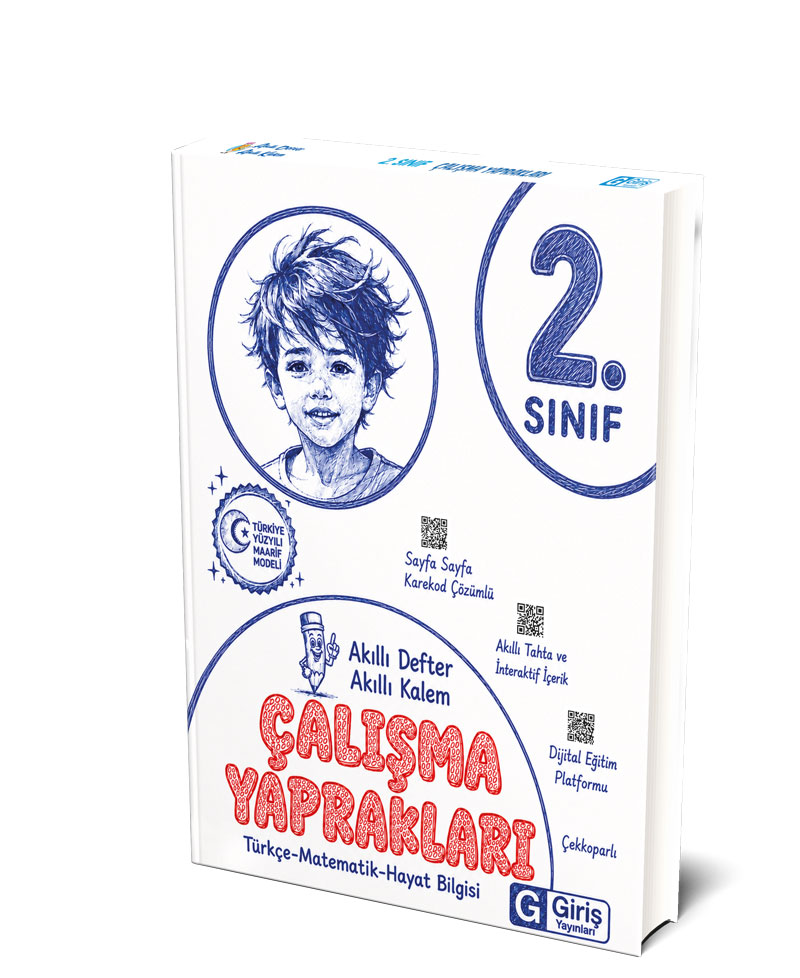 2. Sınıf Çalışma Yaprakları Dikey