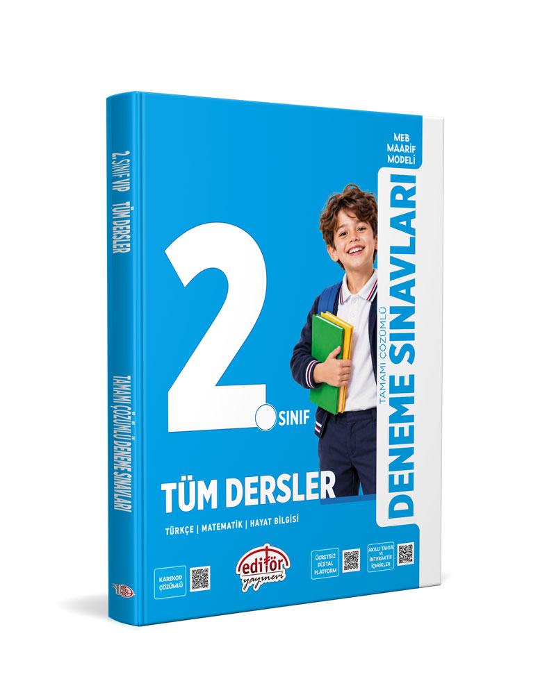 2. Sınıf Tüm Dersler Tamamı Çözümlü Deneme Sınavları