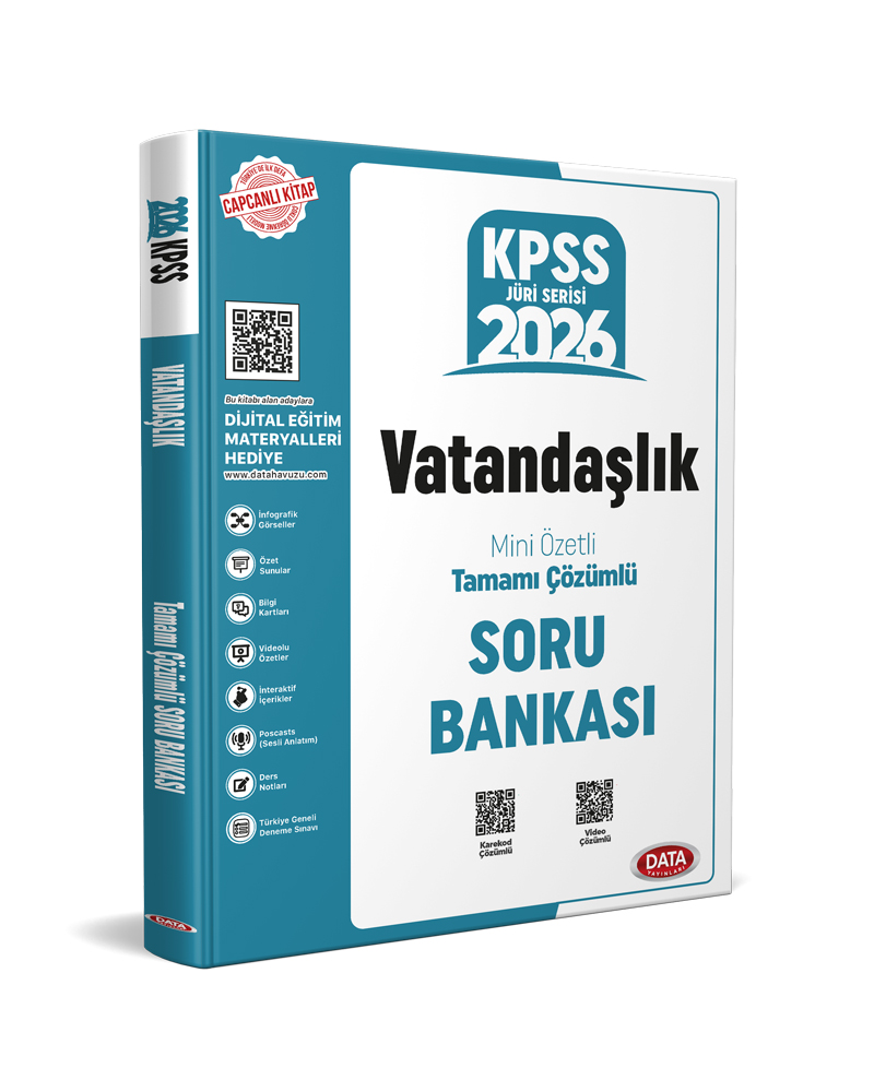 2026 KPSS Jüri Serisi Vatandaşlık Mini Özetli Tamamı Çözümlü Soru Bankası + Dijital Eğitim Platformu Hediye 2026 KPSS Jüri Serisi Vatandaşlık Mini Özetli Tamamı Çözümlü Soru Bankası + Dijital Eğitim Platformu Hediye
