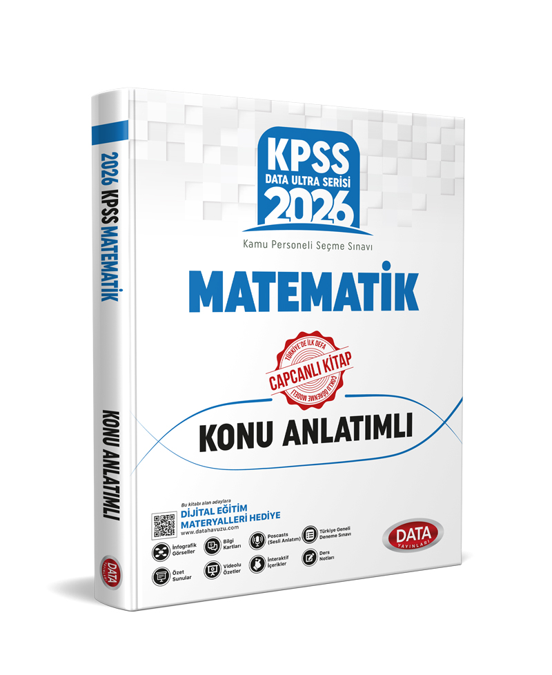 2026 KPSS Ultra Serisi Matematik Konu Anlatımlı + Dijital Eğitim Platformu Hediye