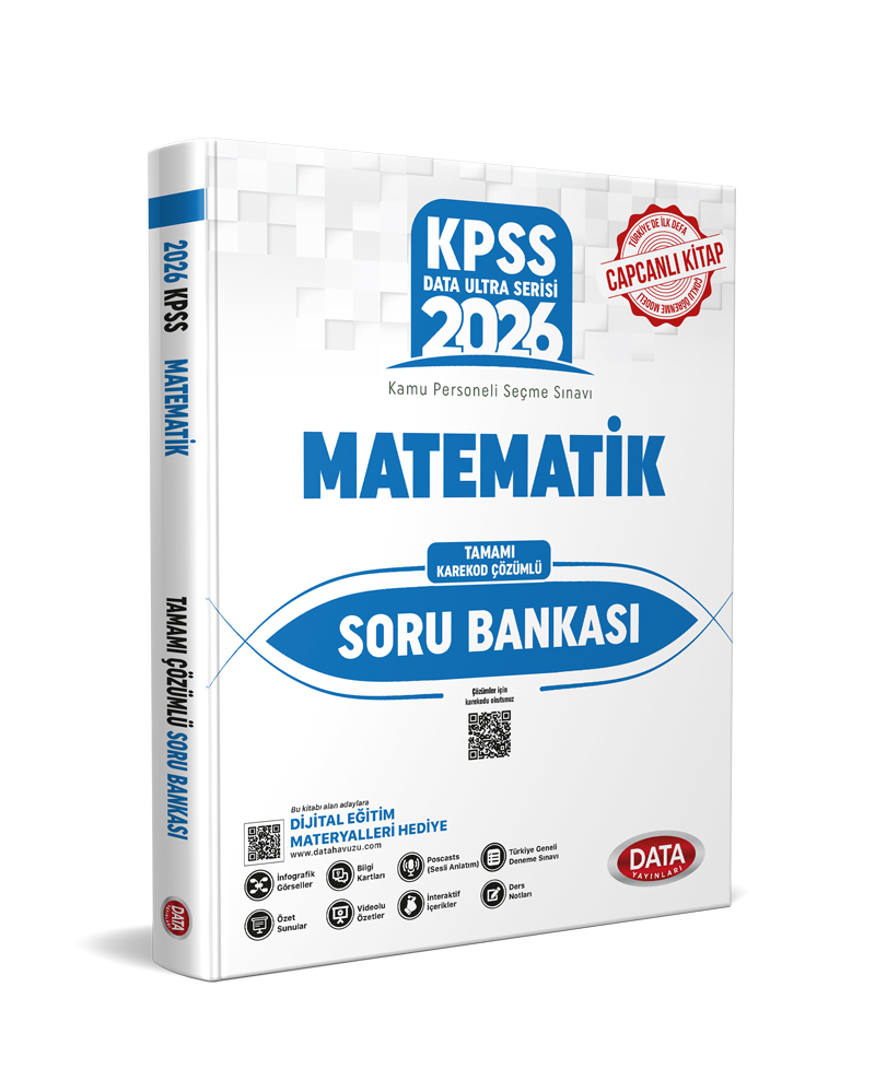 2026 KPSS Ultra Serisi Matematik Soru Bankası - Karekod Çözümlü + Dijital Eğitim Platformu Hediye 2026 KPSS Ultra Serisi Matematik Soru Bankası - Karekod Çözümlü + Dijital Eğitim Platformu Hediye