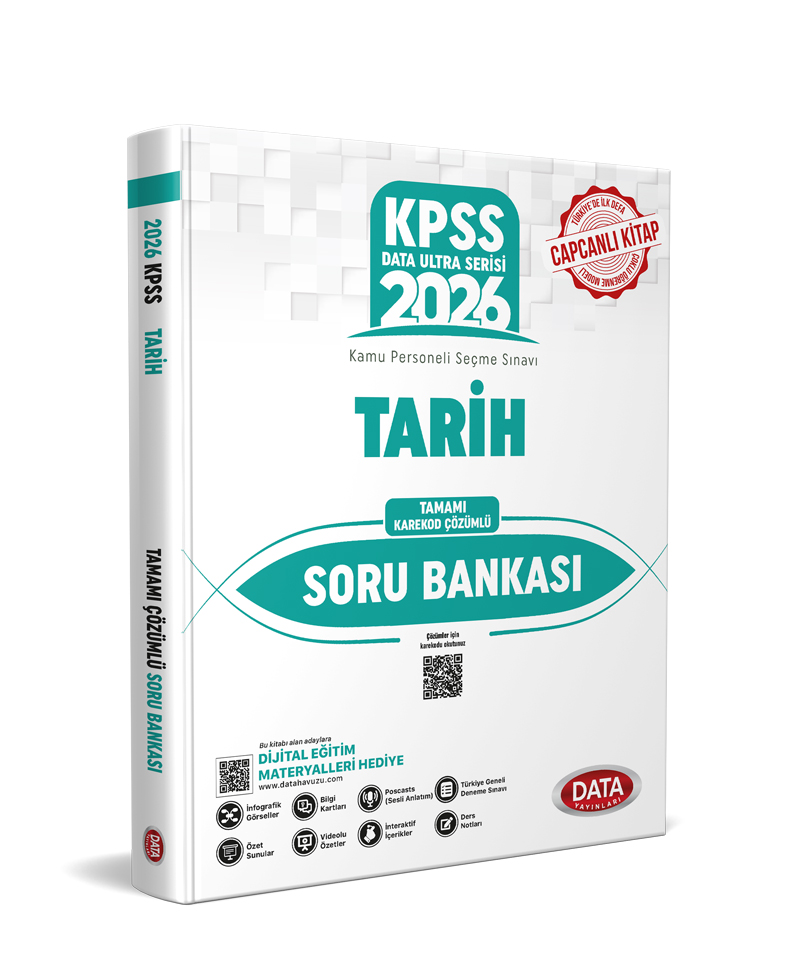 2026 KPSS Ultra Serisi Tarih Soru Bankası - Karekod Çözümlü + Dijital Eğitim Platformu Hediye 2026 KPSS Ultra Serisi Tarih Soru Bankası - Karekod Çözümlü + Dijital Eğitim Platformu Hediye