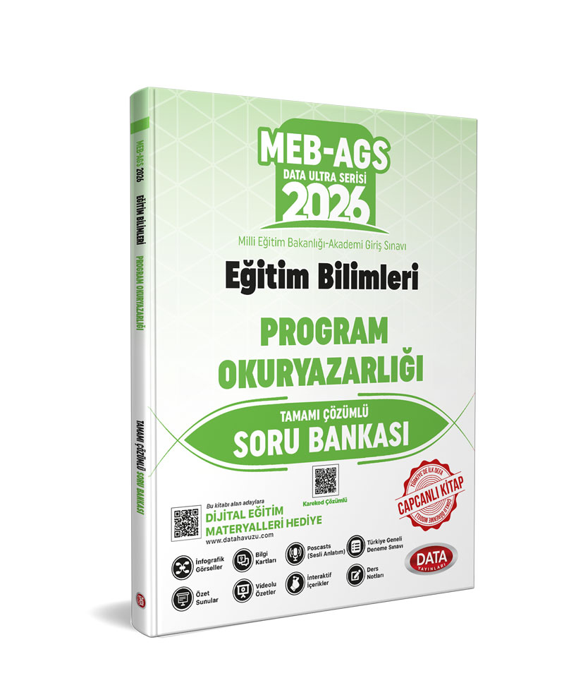 2026 MEB-AGS Eğitim Bilimleri Program Okuryazarlığı Tamamı Çözümlü Soru Bankası