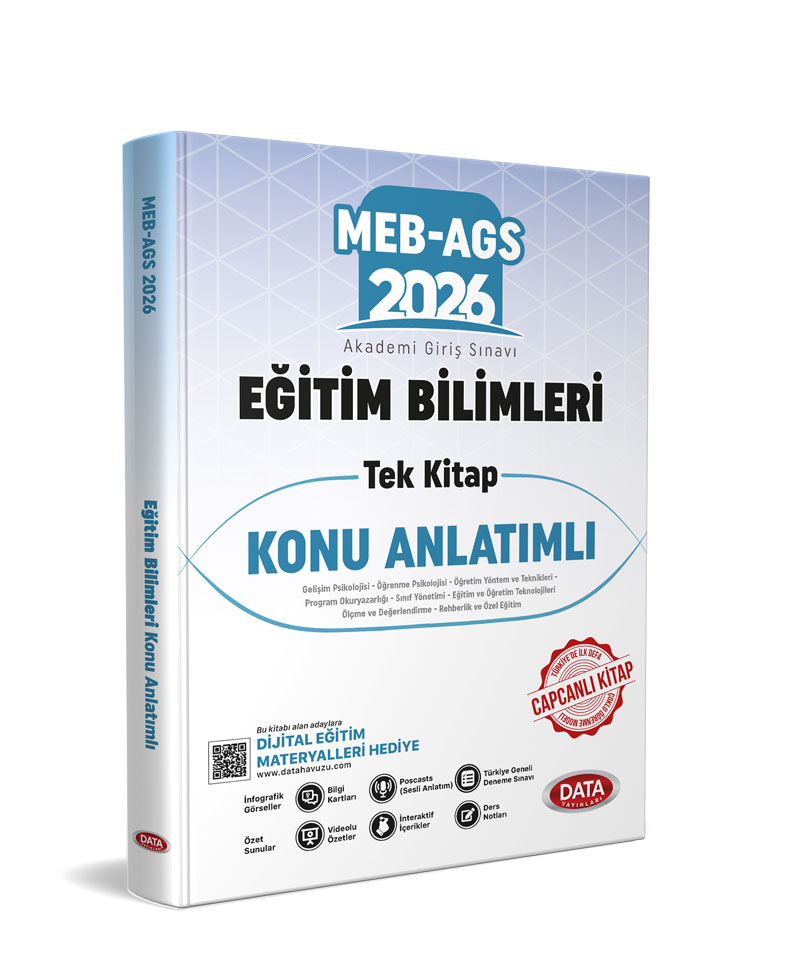2026 MEB-AGS Eğitim Bilimleri Tek Kitap Konu Anlatımlı
