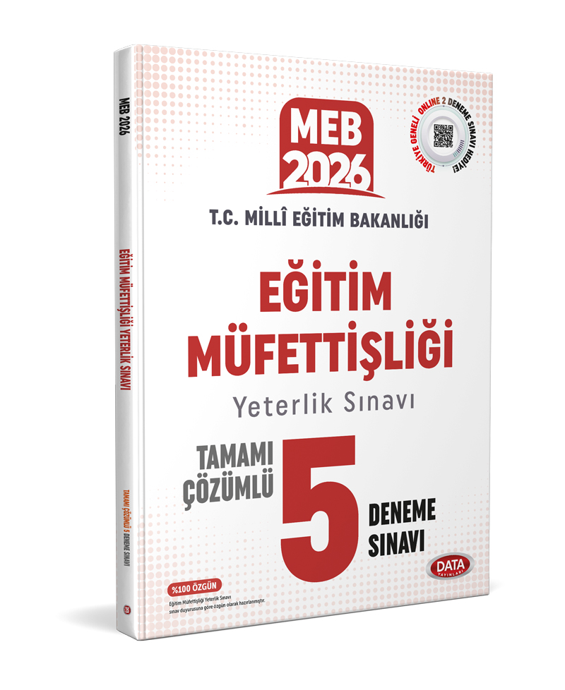 2026 Milli Eğitim Bakanlığı Eğitim Müfettişliği Yeterlilik Sınavı Tamamı Çözümlü 5 Deneme Sınavı