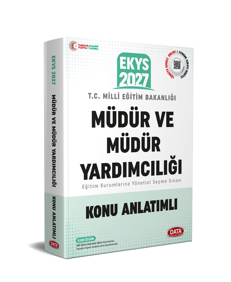2027 MEB EKYS Müdür ve Müdür Yardımcılığı Konu Anlatımlı (Maarif Modeline Göre) 2027 MEB EKYS Müdür ve Müdür Yardımcılığı Konu Anlatımlı (Maarif Modeline Göre)