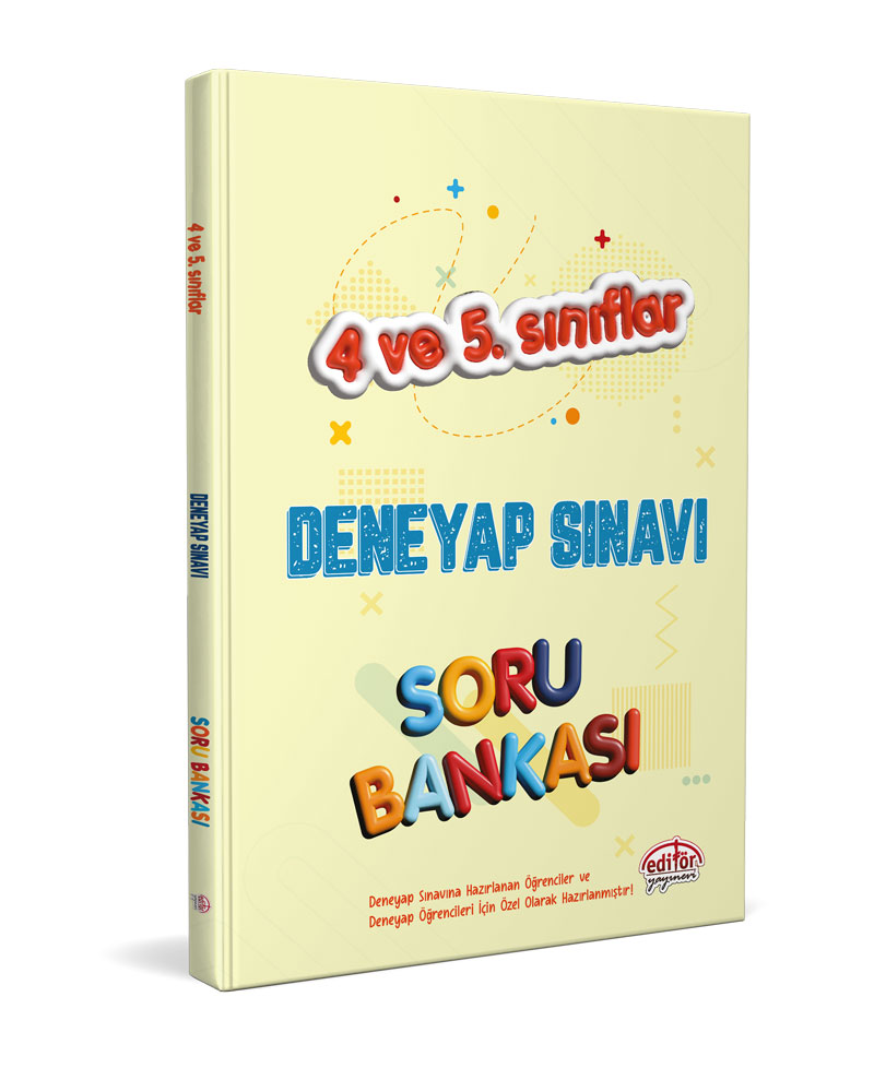 4-5. Sınıf Deneyap Soru Bankası + 5 Deneme Sınavı