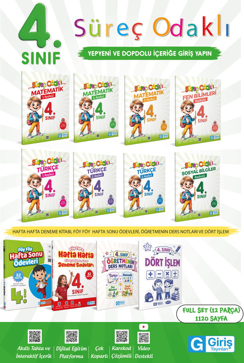 4. Sınıf Süreç Odaklı Set (FULL)