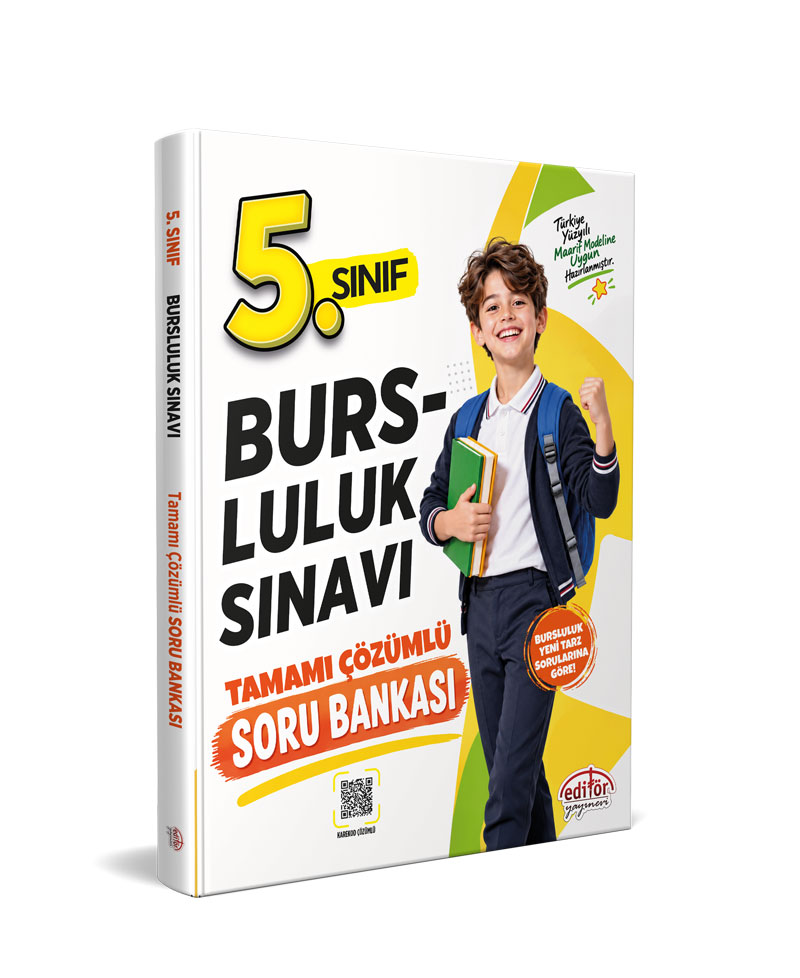 5. Sınıf Bursluluk Sınavı Soru Bankası - Karekod Çözümlü