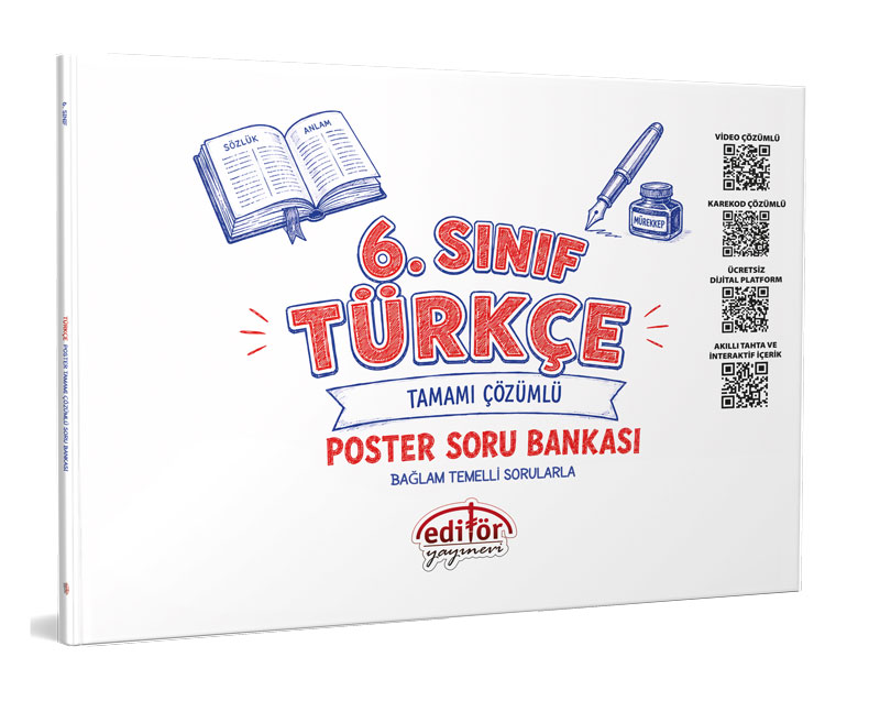6. Sınıf Türkçe Poster Soru Bankası