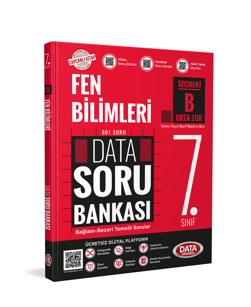 7. Sınıf Fen Bilimleri B Segment Soru Bankası 7. Sınıf Fen Bilimleri B Segment Soru Bankası