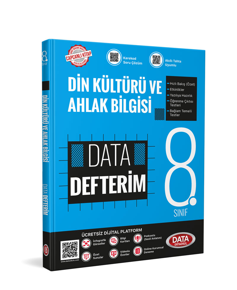 8. Sınıf Din Kültürü ve Ahlak Bilgisi Defterim