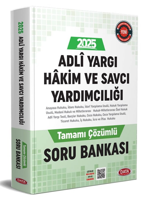 Adli Yargı Hakim ve Savcı Yardımcılığı Çözümlü Soru Bankası Adli Yargı Hakim ve Savcı Yardımcılığı Çözümlü Soru Bankası