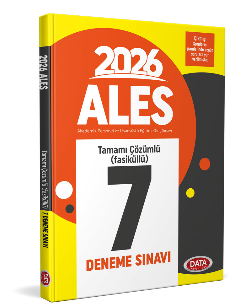 ALES Tamamı Çözümlü 7 Deneme Sınavı