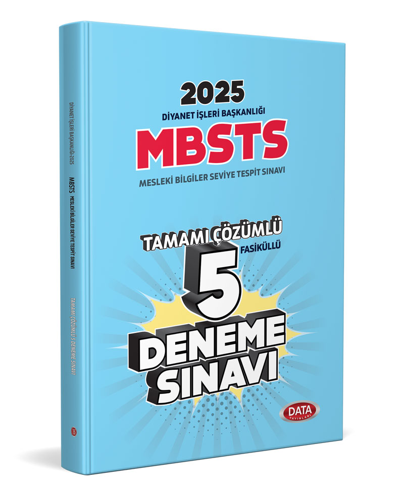 Diyanet İşleri Başkanlığı Mesleki Bilgiler Seviye Tespit Sınavı (MBSTS) Tamamı Çözümlü 5 Fasikül Deneme Diyanet İşleri Başkanlığı Mesleki Bilgiler Seviye Tespit Sınavı (MBSTS) Tamamı Çözümlü 5 Fasikül Deneme