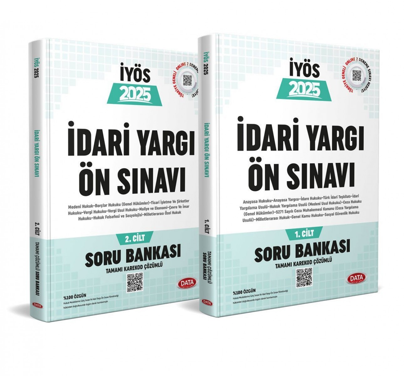 İdari Yargı Ön Sınavı Tamamı Karekod Çözümlü Soru Bankası 1-2 İdari Yargı Ön Sınavı Tamamı Karekod Çözümlü Soru Bankası 1-2