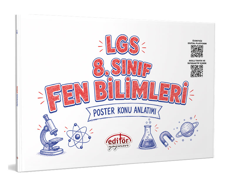 LGS 8. Sınıf Fen Bilimleri Poster Konu Anlatımlı