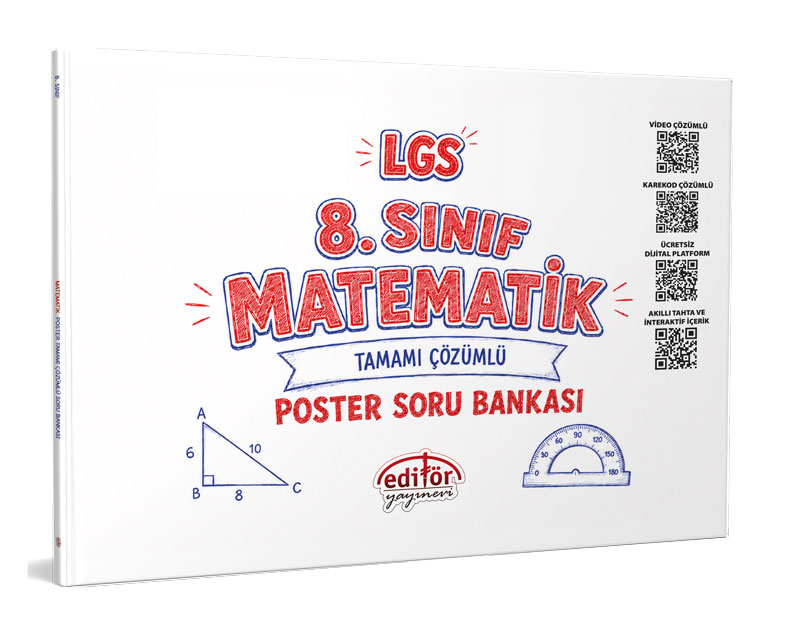 LGS 8. Sınıf Matematik Poster Soru Bankası