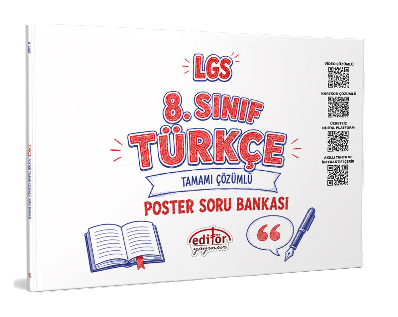LGS 8. Sınıf Türkçe Poster Soru Bankası