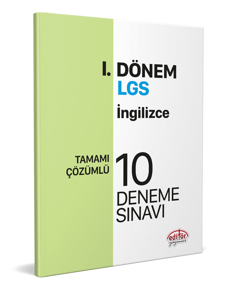 LGS I. Dönem İngilizce Çözümlü 10 Deneme Sınavı