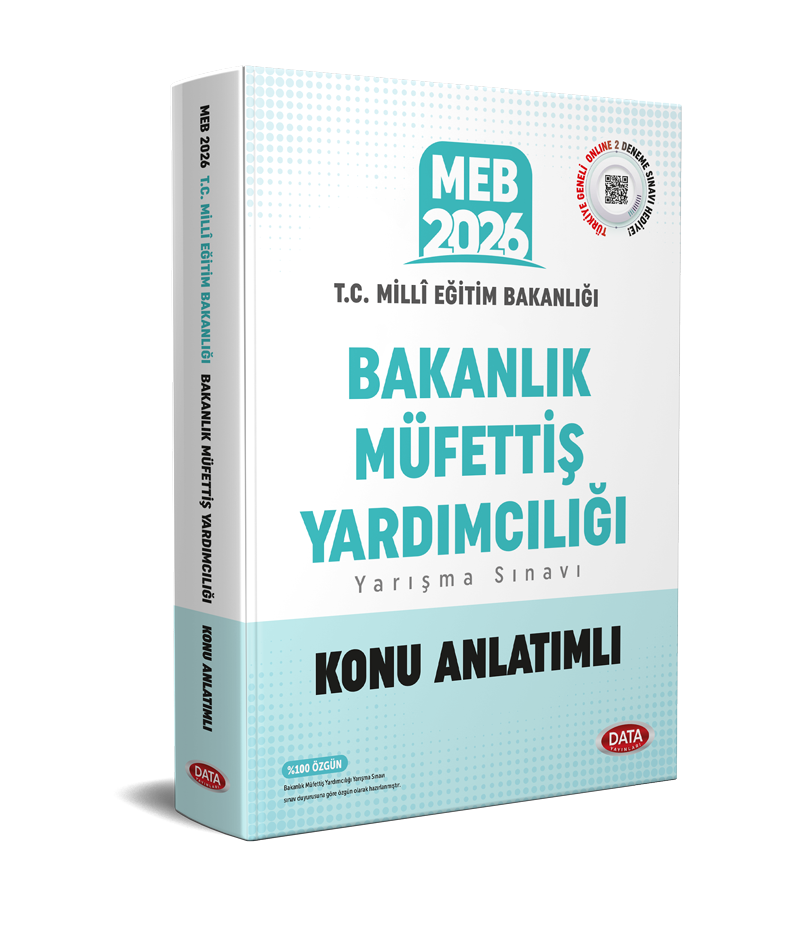 MEB Bakanlık Müfettiş Yardımcılığı Konu Anlatımlı
