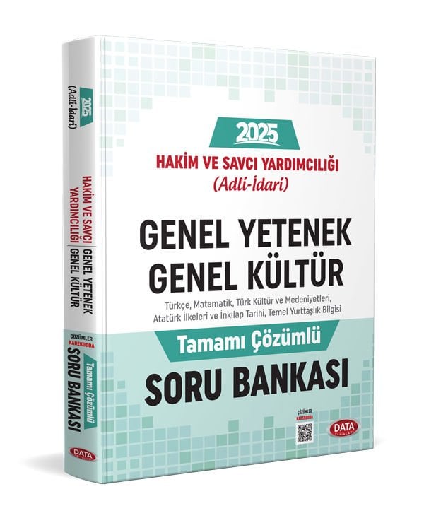 Mecelle Hakim ve Savcı Yardımcılığı (Adli-İdari) Genel Yetenek - Genel Kültür Tamamı Çözümlü Soru Bankası