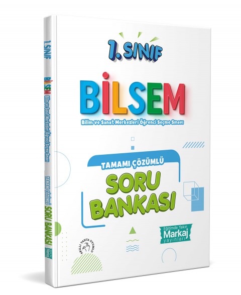 1. Sınıf Bilsem Tamamı Çözümlü Soru Bankası- Markaj Yayınları