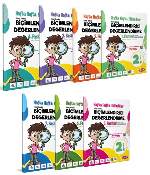 2. Sınıf Biçimlendirici Değerlendirme Hafta Hafta Etkinlikleri (7 Fasikül)