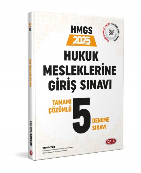 2025 Hukuk Mesleklerine Giriş Sınavı 5 Deneme Sınavı - Karekod Çözümlü