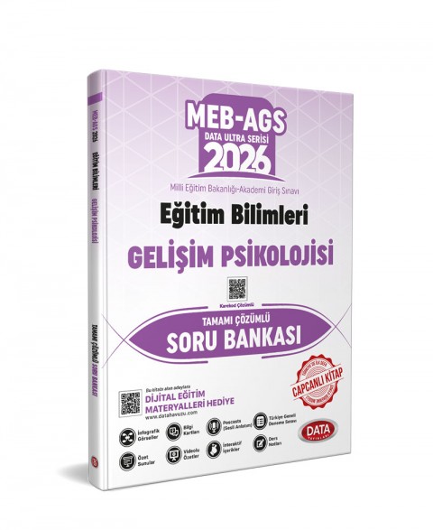 2026 MEB-AGS Eğitim Bilimleri Gelişim Psikolojisi Tamamı Çözümlü Soru Bankası