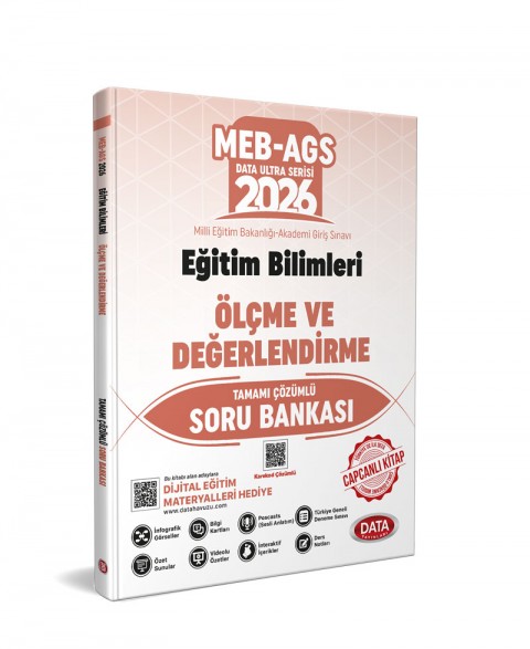 2026 MEB-AGS Eğitim Bilimleri Ölçme ve Değerlendirme Tamamı Çözümlü Soru Bankası