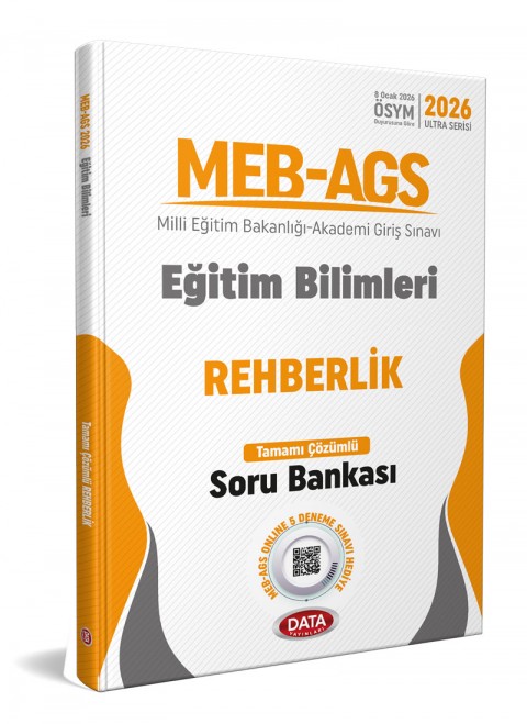 2026 MEB-AGS Eğitim Bilimleri Rehberlik Tamamı Çözümlü Soru Bankası