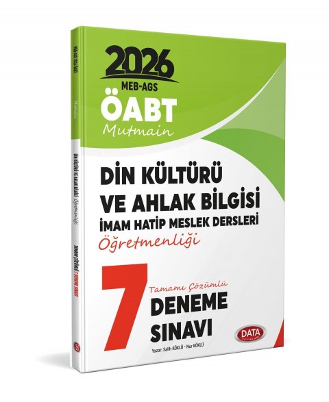 2026 ÖABT Din Kültürü ve Ahlak Bilgisi DKAB/İHL Tamamı Çözümlü 7 Deneme Sınavı