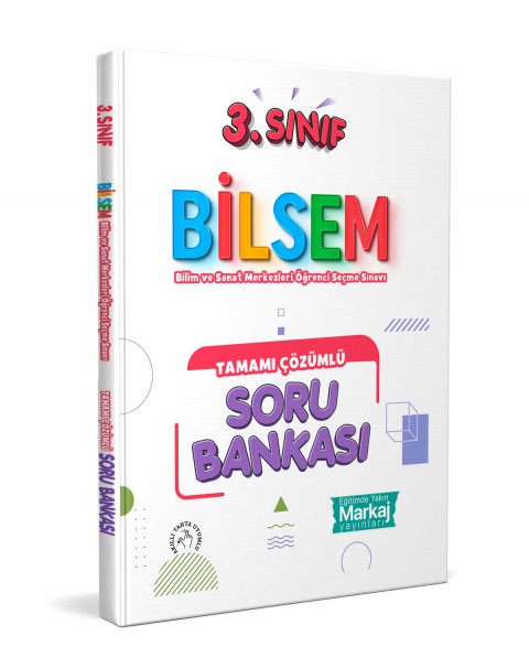 3. Sınıf Bilsem Çözümlü Soru Bankası - Markaj Yayınları
