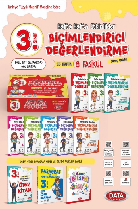 3. Sınıf Hafta Hafta Etkinlikler Set (FULL)
