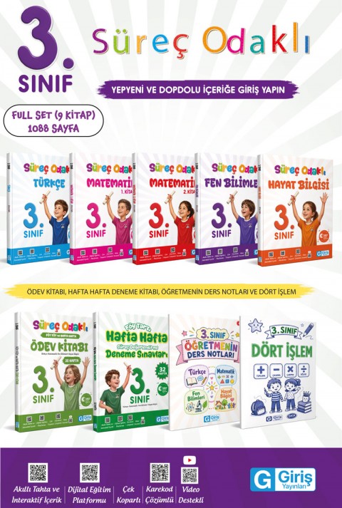 3. Sınıf Süreç Odaklı Set (FULL)