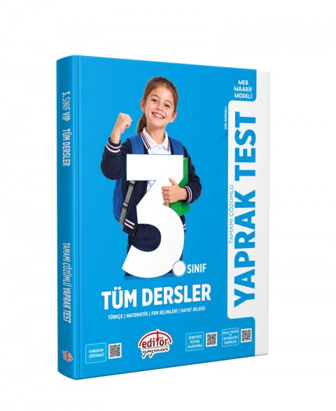 3. Sınıf Tüm Dersler Tamamı Çözümlü Yaprak Test