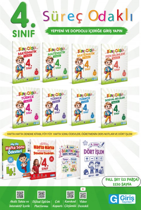 4. Sınıf Süreç Odaklı Set (FULL)