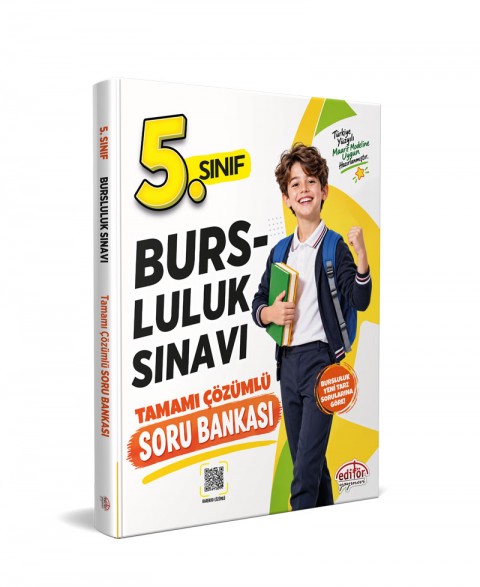 5. Sınıf Bursluluk Sınavı Soru Bankası - Karekod Çözümlü