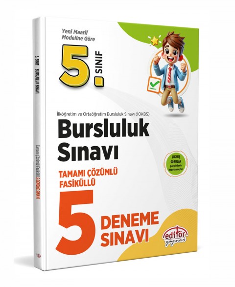 5. Sınıf Bursluluk Sınavı Tamamı Çözümlü 5 Deneme