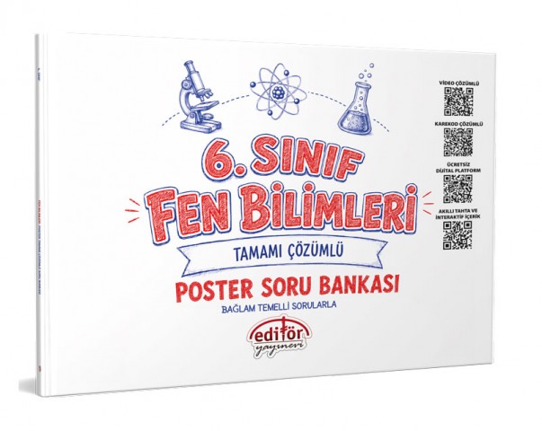 6. Sınıf Fen Bilimleri Poster Soru Bankası