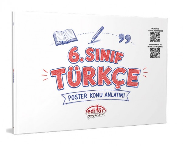 6. Sınıf Türkçe Poster Konu Anlatımlı
