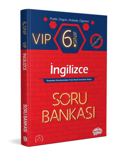 6. Sınıf VIP İngilizce Soru Bankası