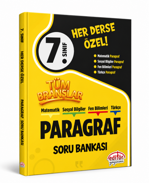 7. Sınıf Tüm Branşlar Paragraf Soru Bankası