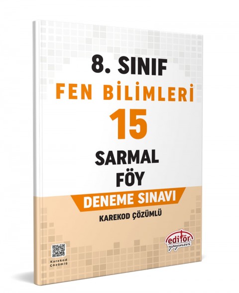 8. Sınıf Fen Bilimleri 15 Sarmal Föy Deneme Sınavı