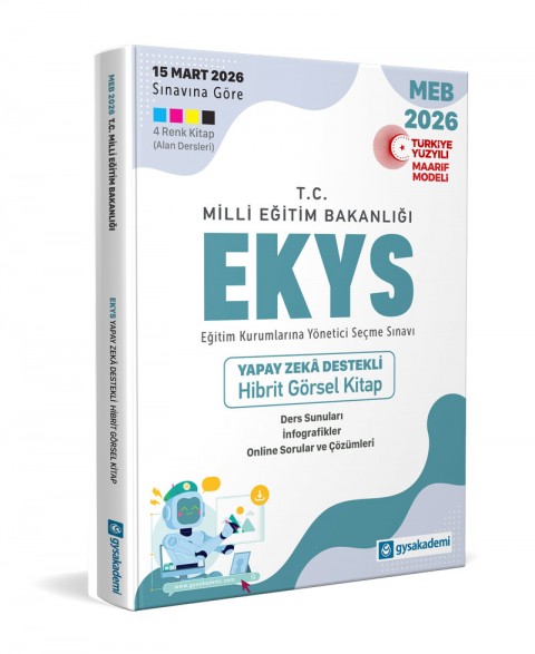 gysakademi 2026 MEB Yapay Zeka Destekli EKYS gysakademi Ders Notları