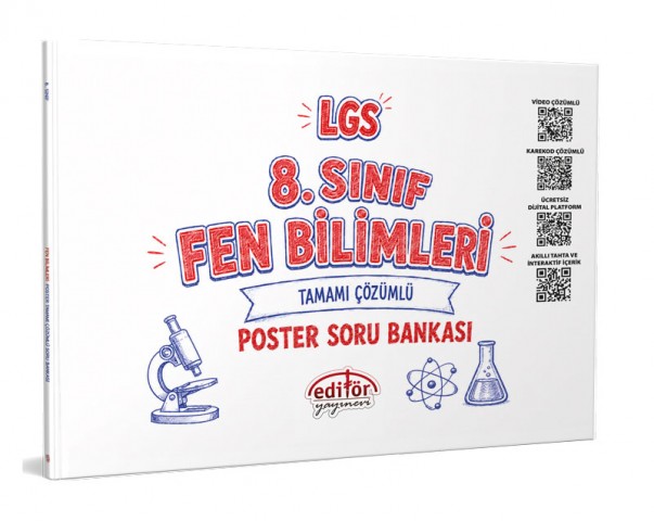 LGS 8. Sınıf Fen Bilimleri Poster Soru Bankası