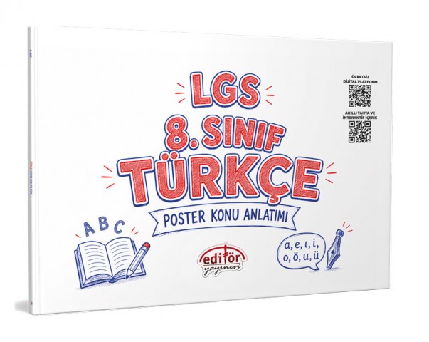 LGS 8. Sınıf Türkçe Poster Konu Anlatımlı